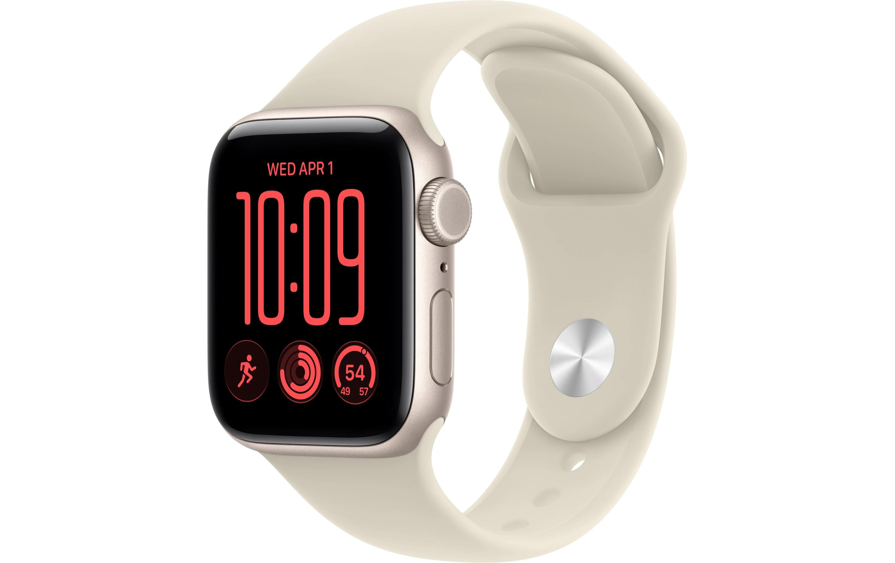 Apple Watch SE 3 40 mm CEL Starlight Aluminium, Sand Sportband S/M