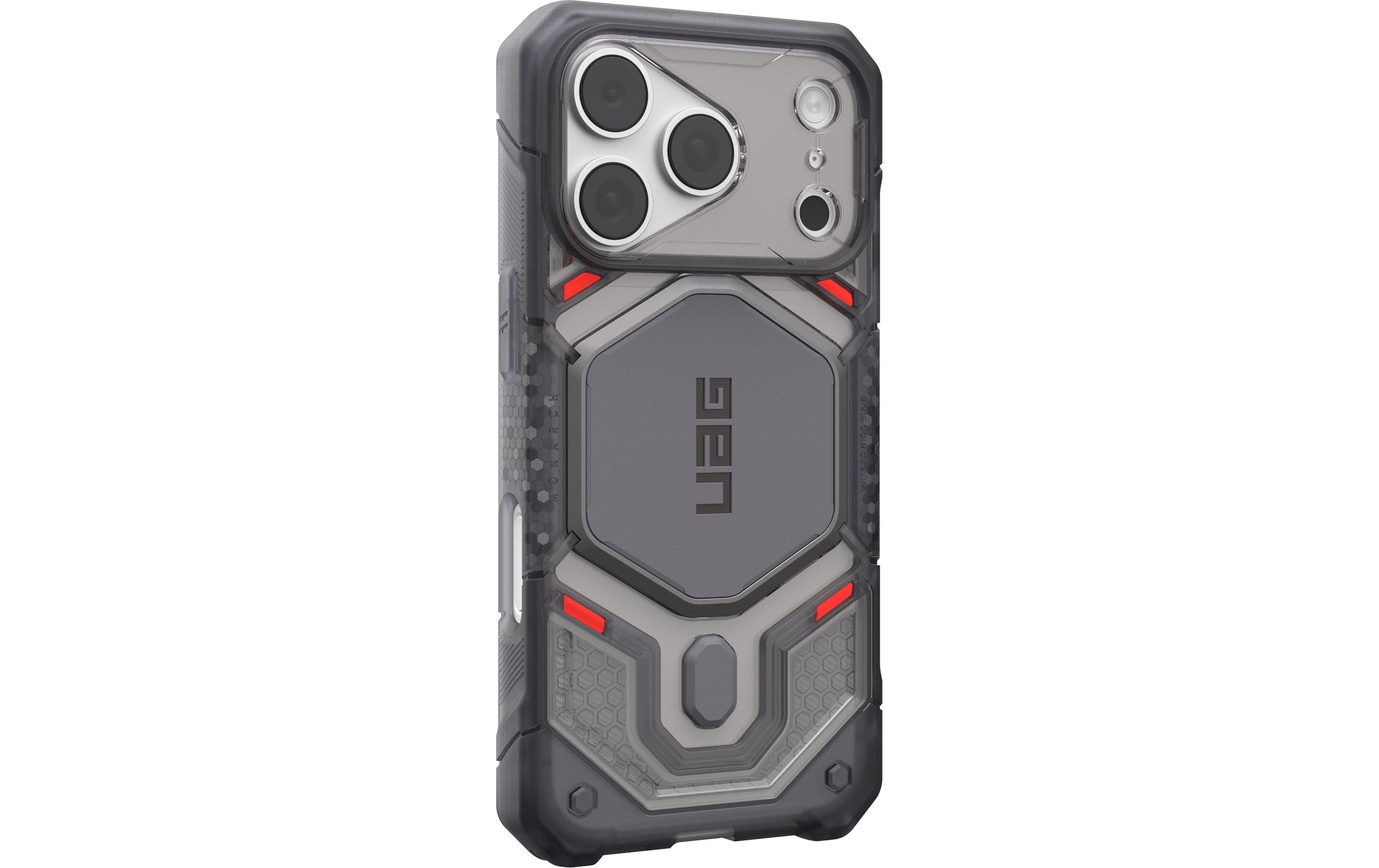 UAG Monarch Pro MagSafe Ash Transparent