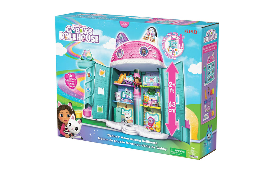 Spinmaster Gabby's Dollhouse Katz-tastisches Puppenhaus 63 cm bunt - Foto 8 (Alltron XXL3 ID 432141131)