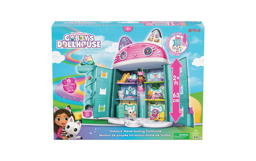 Spinmaster Gabby's Dollhouse Katz-tastisches Puppenhaus 63 cm bunt - Foto 7 (Alltron XXL3 ID 432141174)