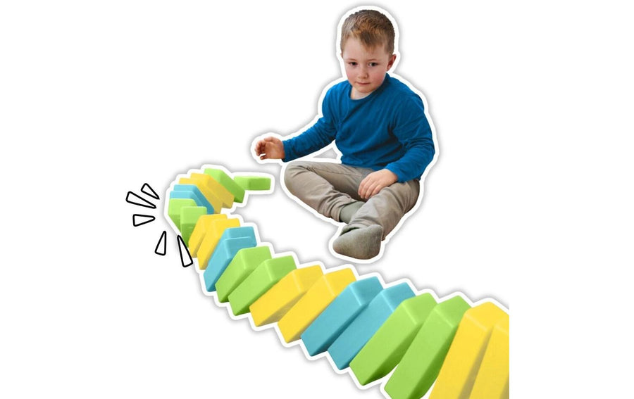 alldoro XXL 2 in 1 Set – Wackelturm & Domino XXL, 2 in 1 Set