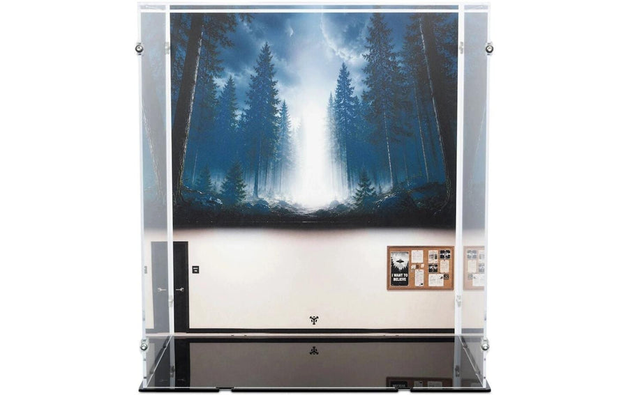 iDisplayit Acryl-Display für LEGO® 21369 The X-Files (Mit Hintergrundbild & schwarzem Boden) - Foto 5 (Alltron XXL3 ID 432156867)