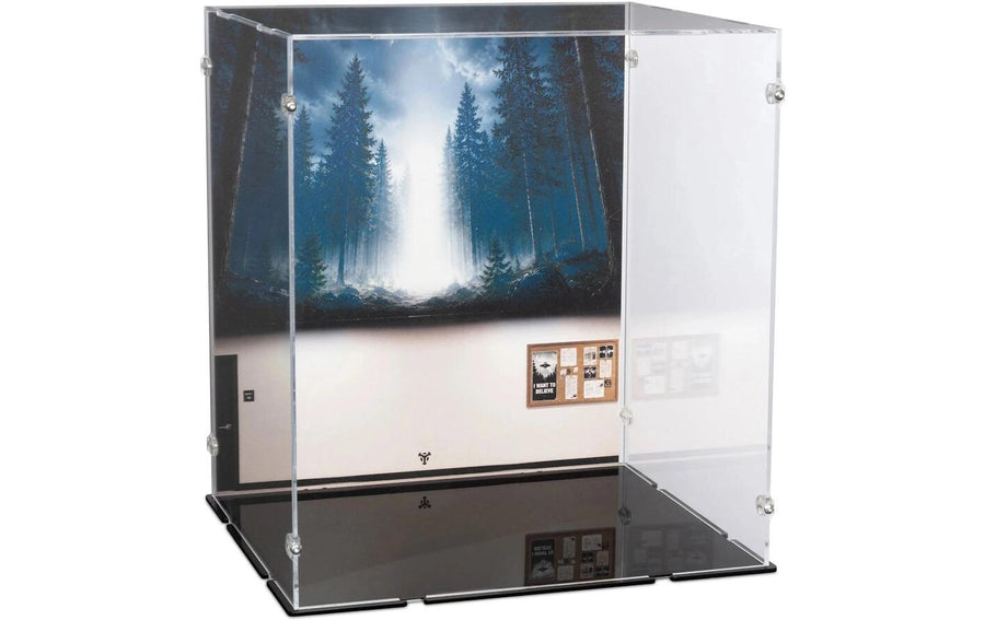 iDisplayit Acryl-Display für LEGO® 21369 The X-Files (Mit Hintergrundbild & schwarzem Boden) - Foto 2 (Alltron XXL3 ID 432156886)