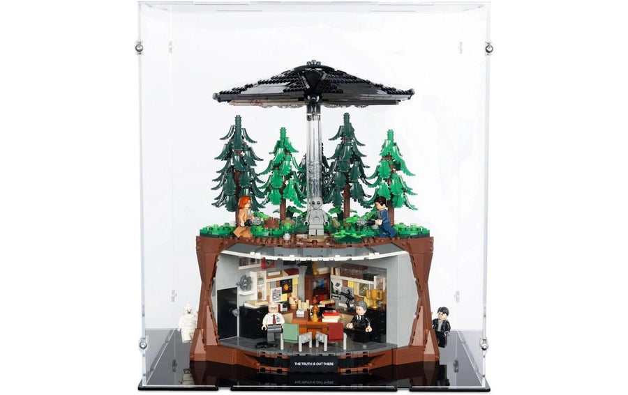 iDisplayit Acryl-Display für LEGO® 21369 The X-Files (Mit schwarzem Boden) - Foto 2 (Alltron XXL3 ID 432156892)