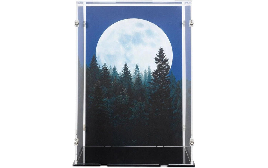 iDisplayit Acryl-Display für LEGO 21370 E.T. (Mit Hintergrundbild & schwarzem Boden) - Foto 4 (Alltron XXL3 ID 432156926)