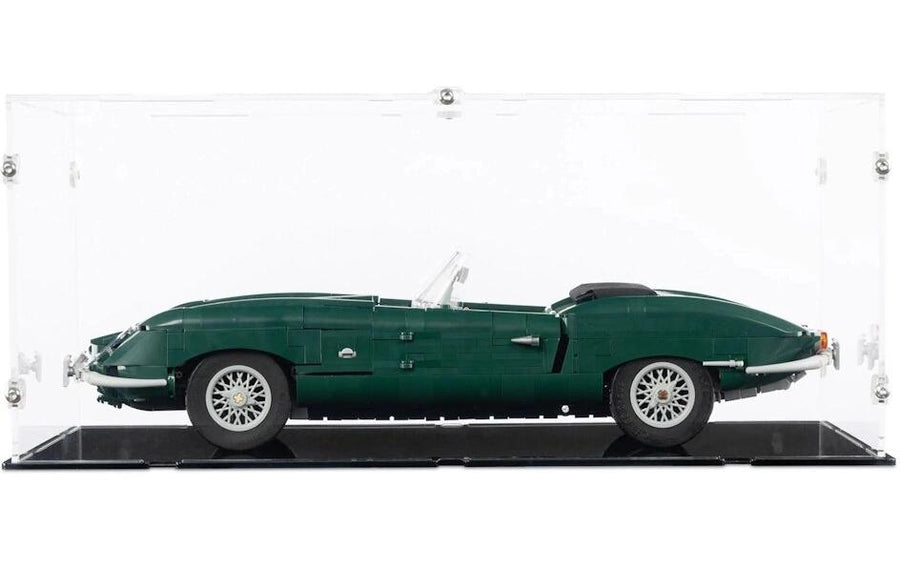 iDisplayit Acryl-Display für LEGO® 11381 Jaguar E-Type (Mit schwarzem Boden) - Foto 2 (Alltron XXL3 ID 432156945)