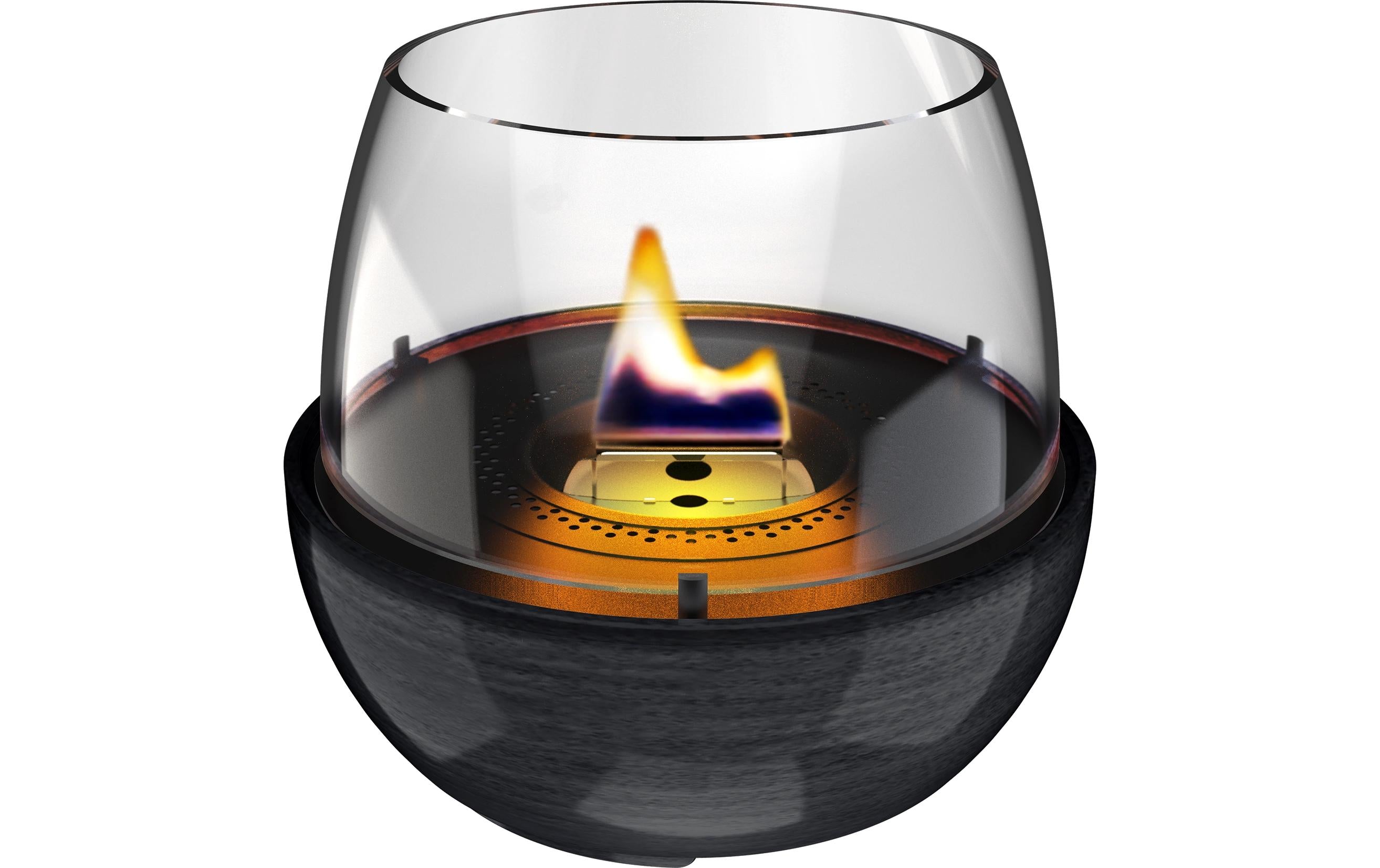 Tenderflame Tulip 18 Reactive Porzellan Schwarz