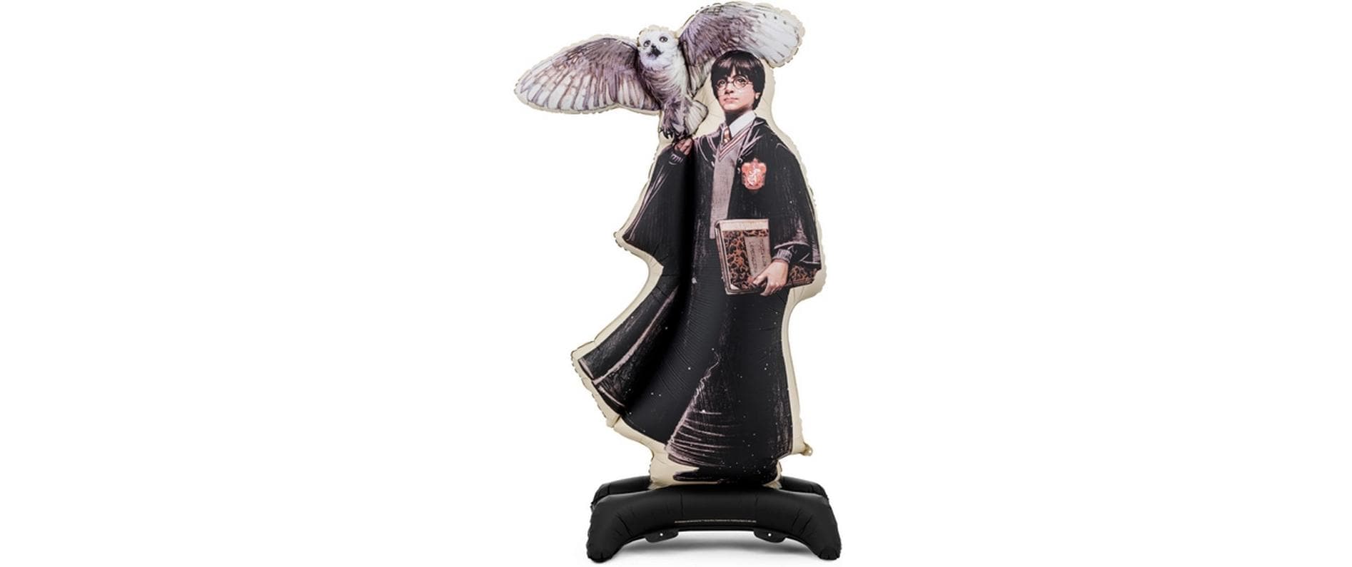 Partydeco Harry Potter mit Hedwig Schwarz