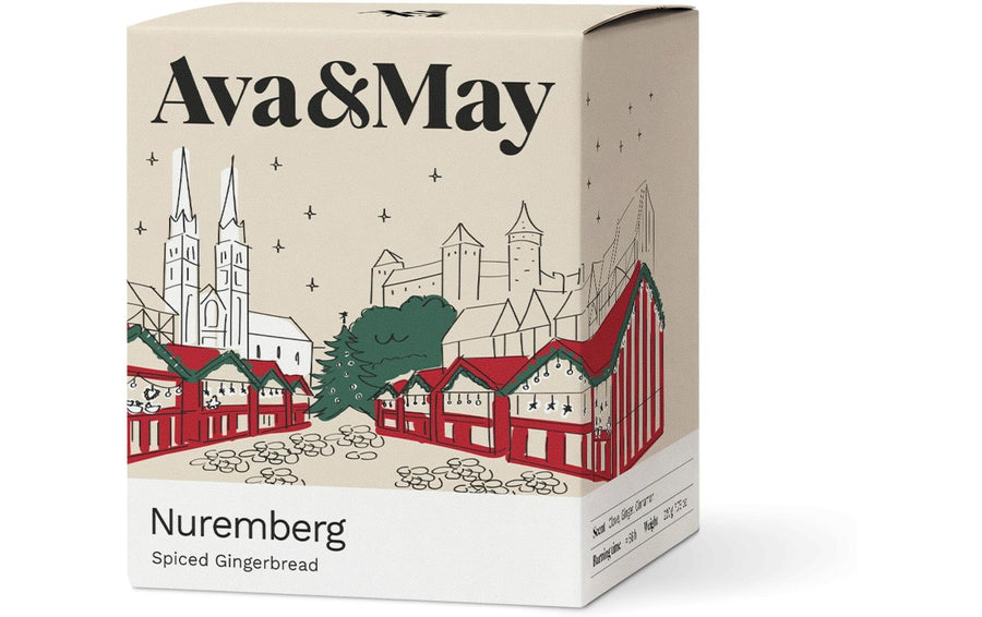AVA & MAY Duftkerze Nürnberg 220 g - Foto 2