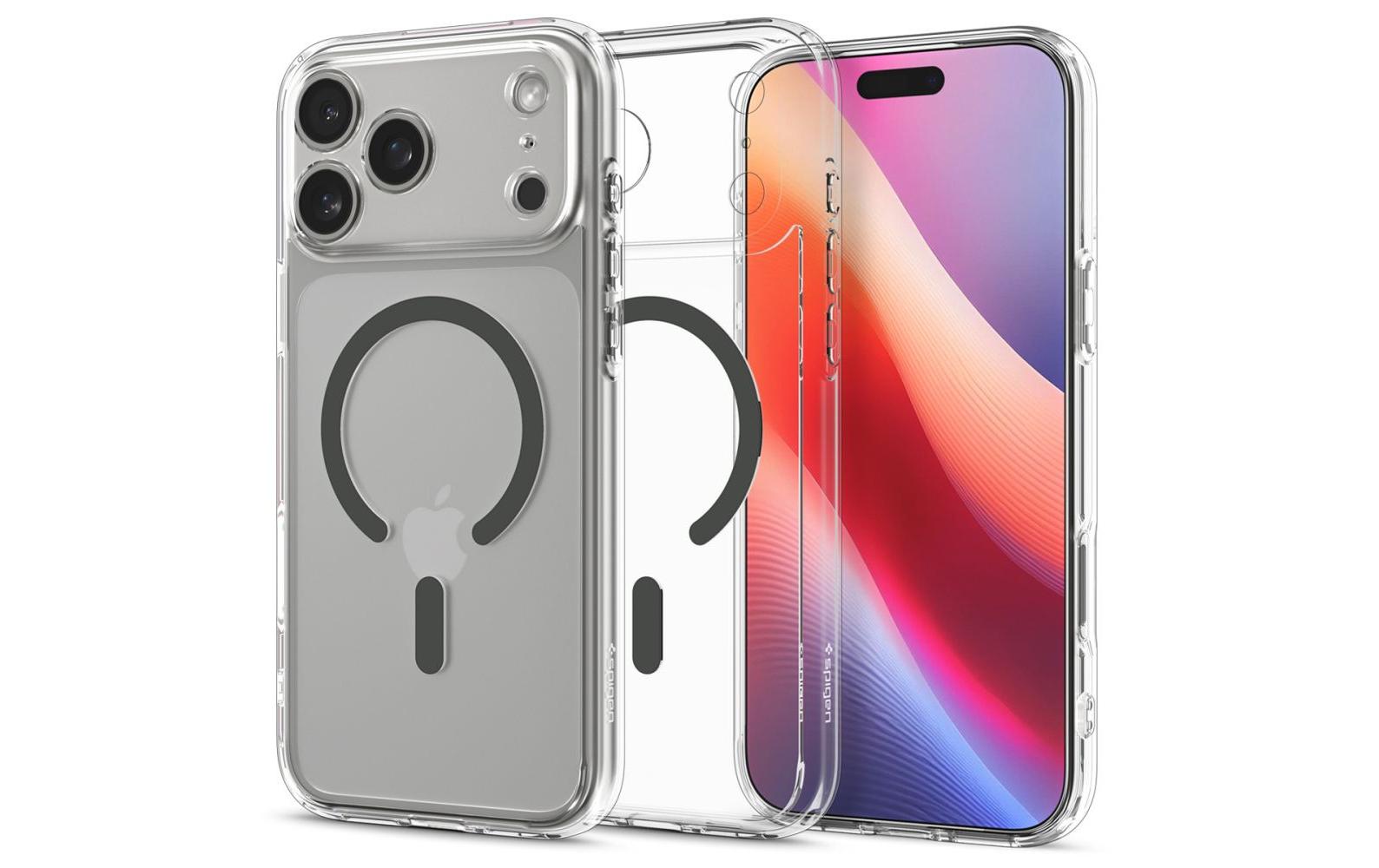 Spigen Ultra Hybrid MagSafe Transparent Graphit