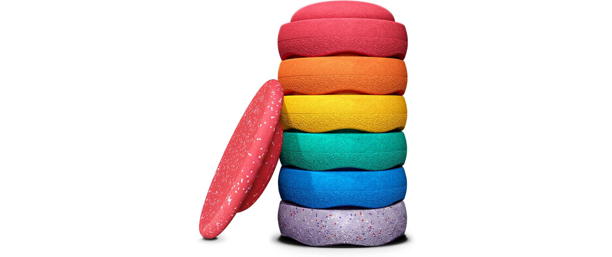 Stapelstein Stapelstein Winter Special Rainbow Set classic