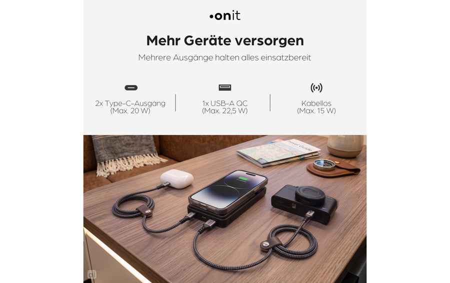 onit Powerbank Solar Pro 10000 mAh - Foto 6