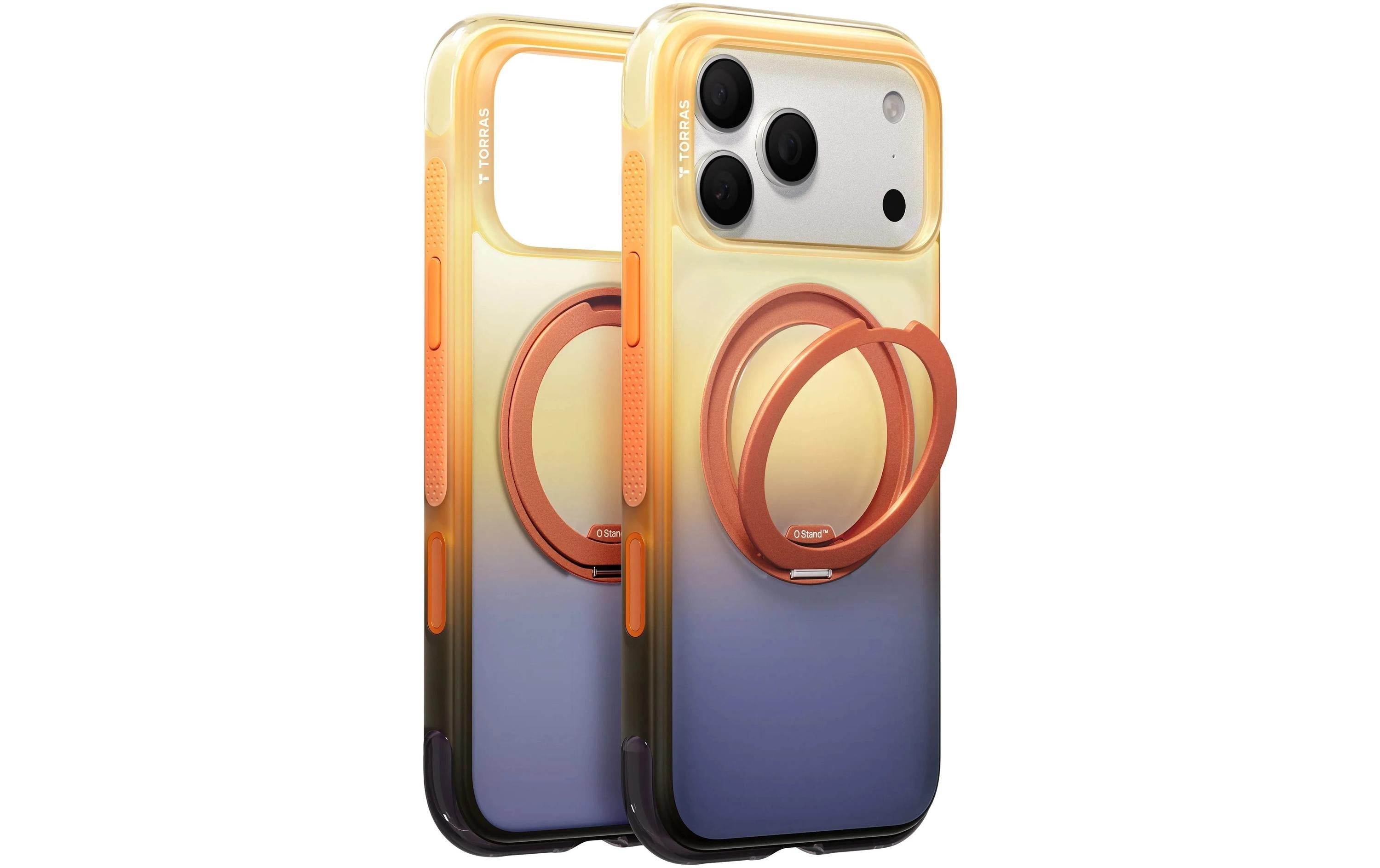 Torras O3 Air Gradient iPhone 18 pro, Orange & Purple