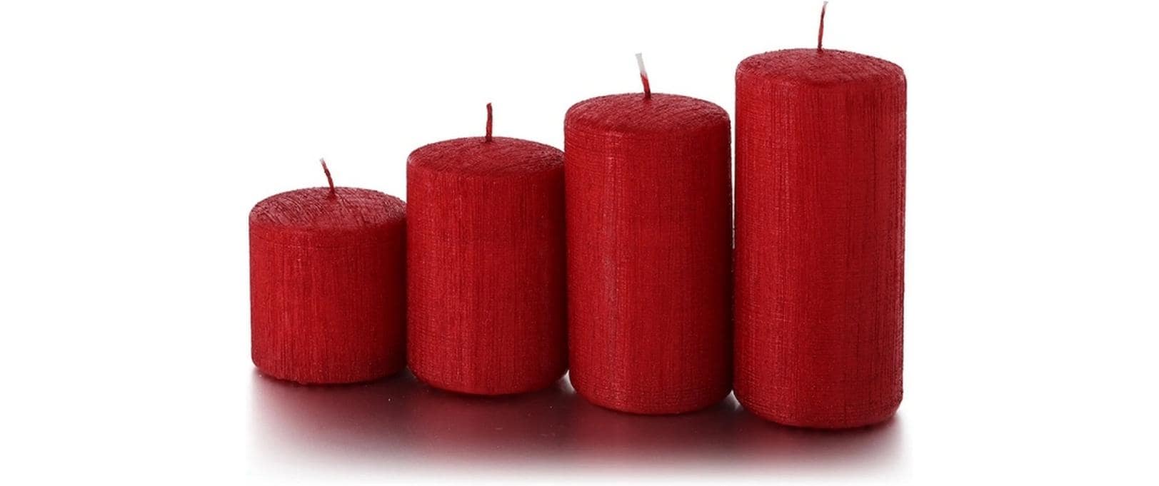balthasar Adventstufenset Stria Rot