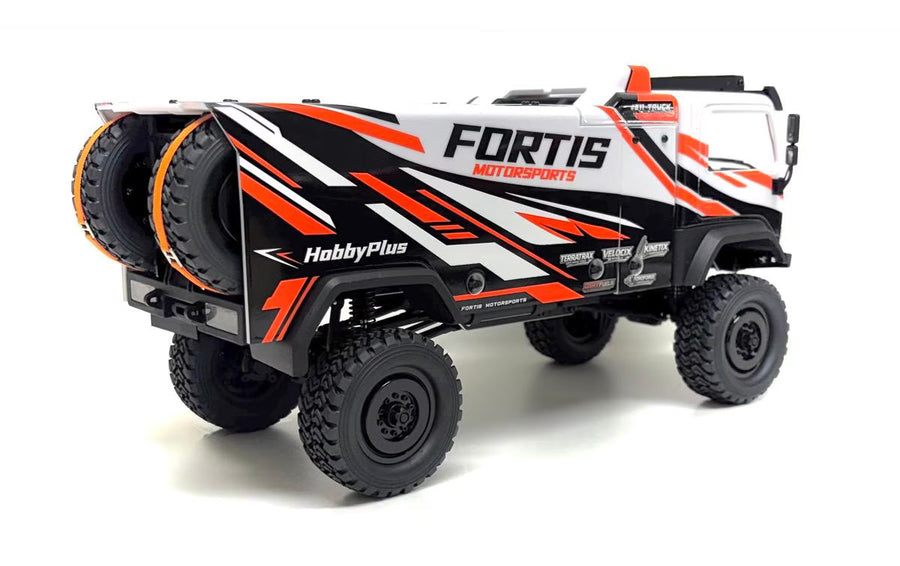 Absima DKR-4 Fortis 1:18 Rally Truck Brushed RTR Weiss