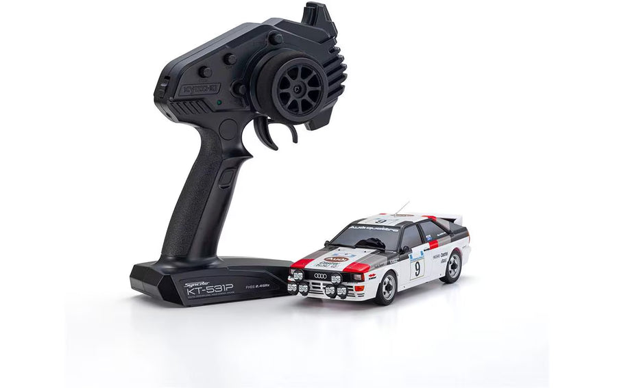 Kyosho Mini-Z AWD Audi Quattro Rallye Akropolis 1982 Siegerfahrzeug #9