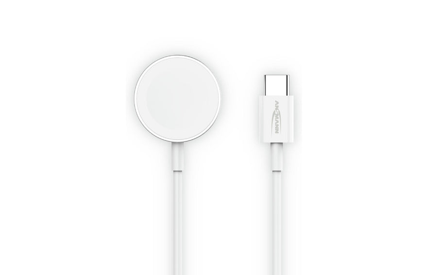 Ansmann USB-C Ladekabel für Apple Watch , 100 cm - Foto 1