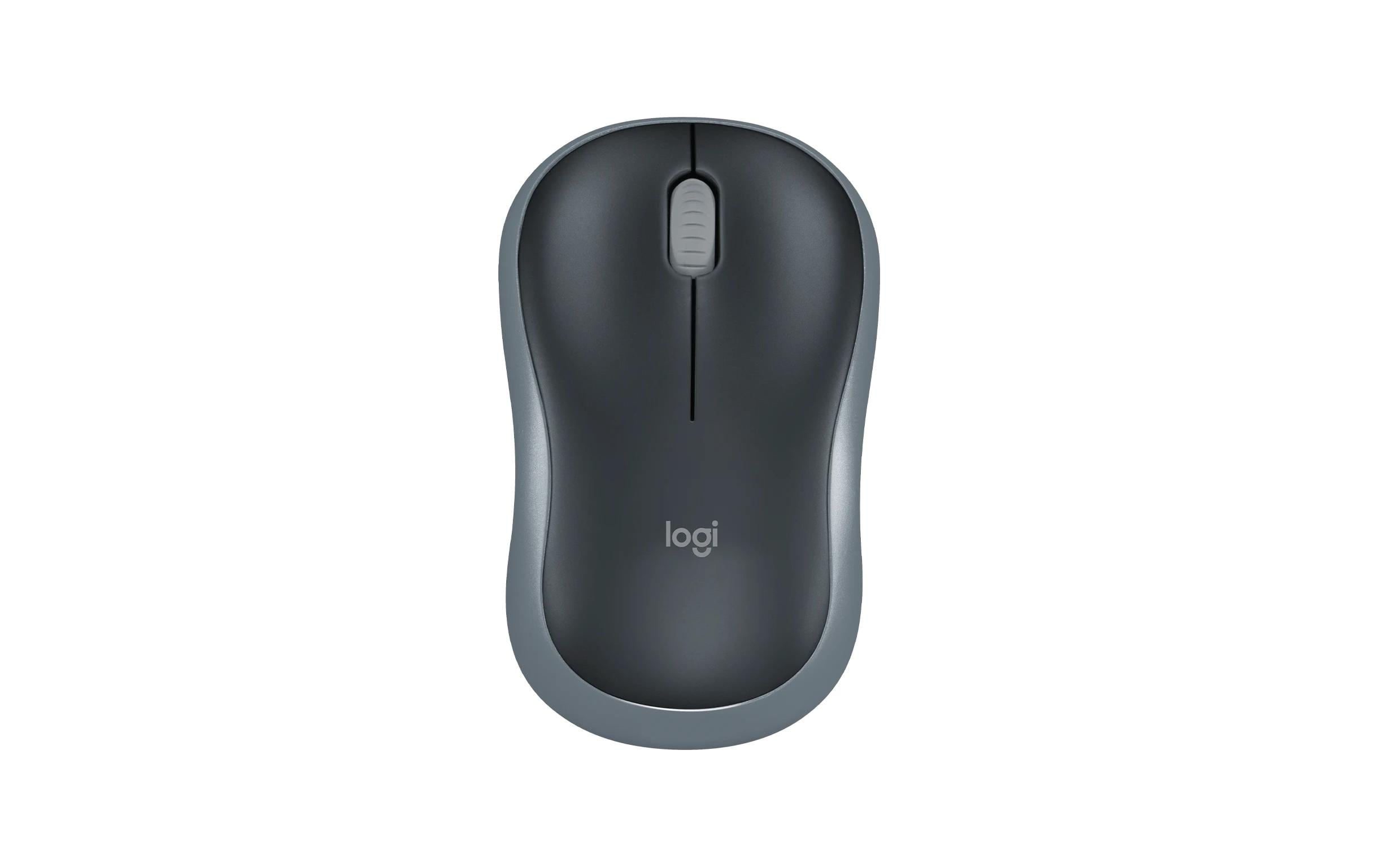 Logitech Maus M185 Wireless, Anthrazit-Schwarz