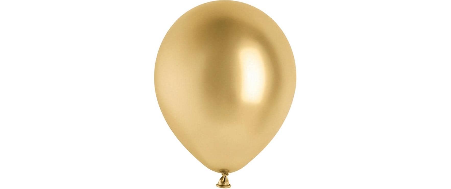 Partydeco Glossy Gelb/Gold