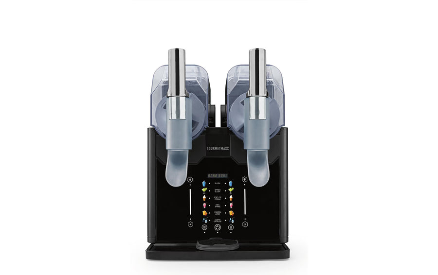GOURMETmaxx Slushy Ice Maker Duo 4 l, Dunkelgrau