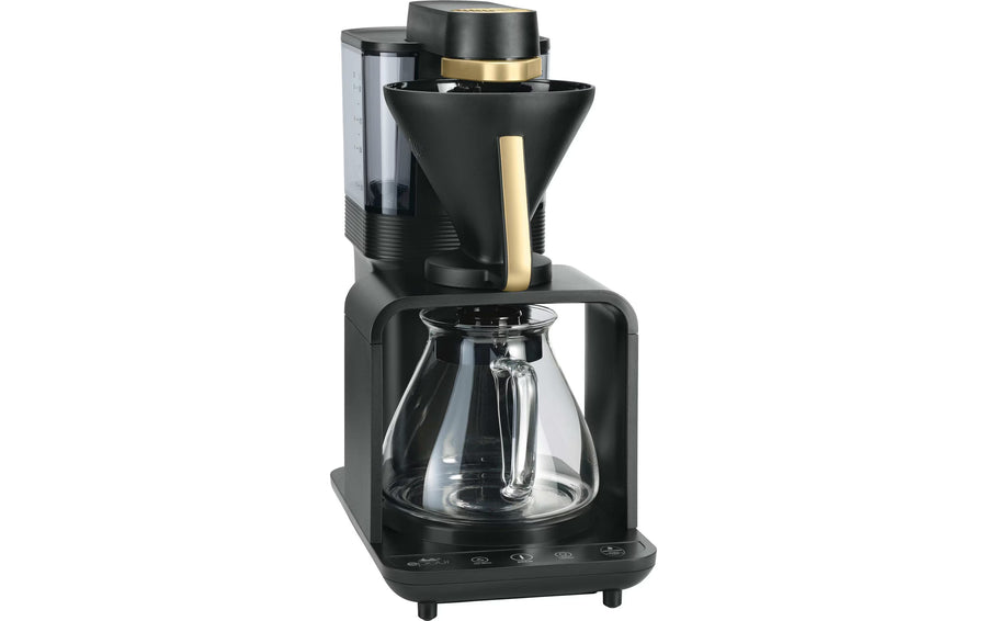 Melitta Filterkaffeemaschine Epour Gold/Schwarz
