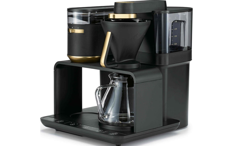 Melitta Filterkaffeemaschine Epos Gold/Schwarz