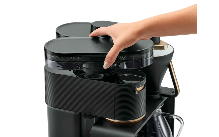 Melitta Filterkaffeemaschine Epos Gold/Schwarz