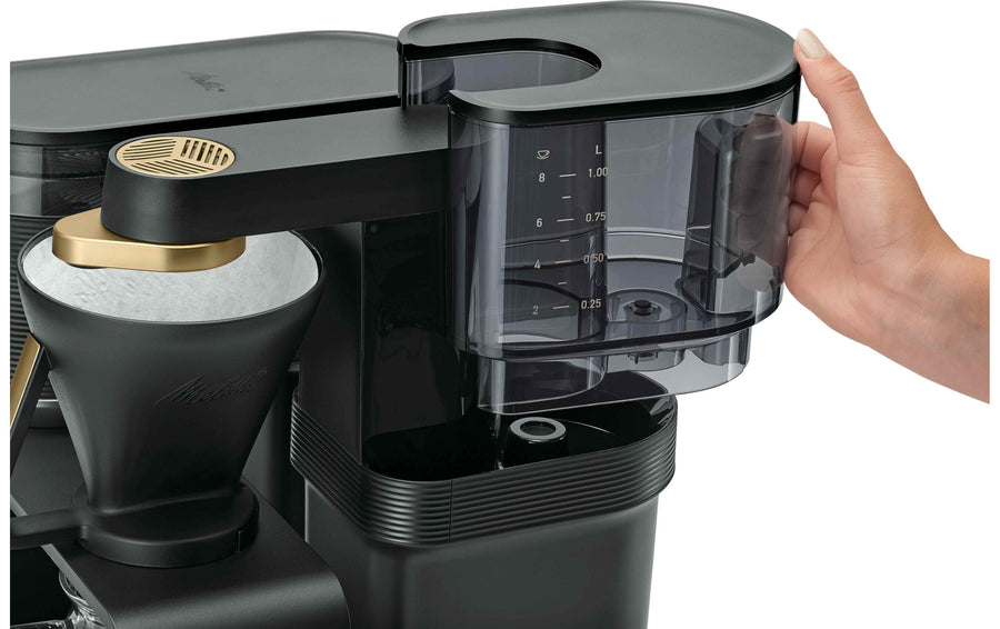 Melitta Filterkaffeemaschine Epos Gold/Schwarz