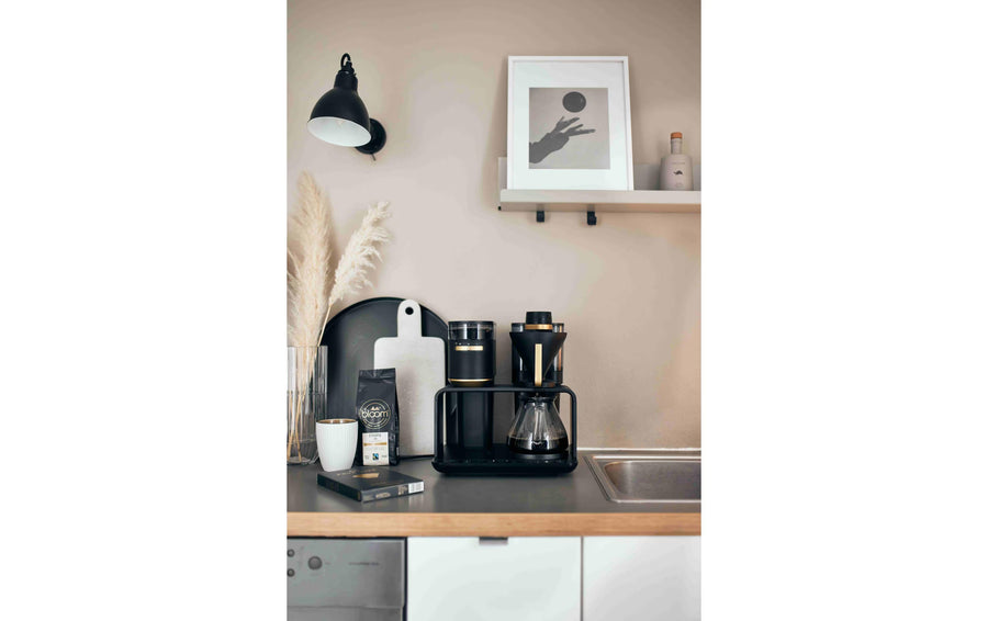 Melitta Filterkaffeemaschine Epos Gold/Schwarz