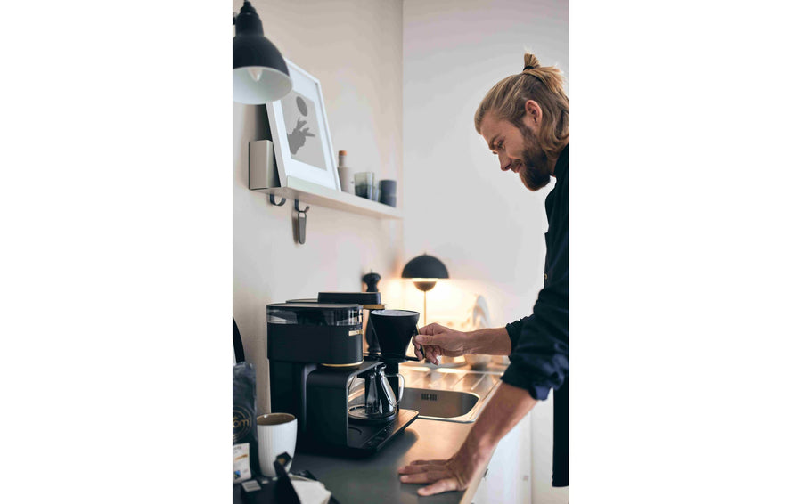 Melitta Filterkaffeemaschine Epos Gold/Schwarz