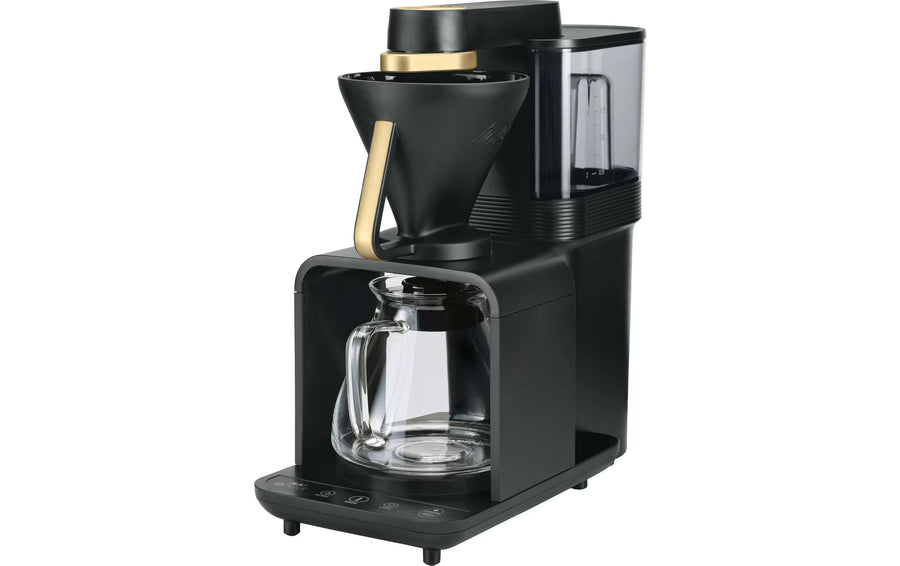 Melitta Filterkaffeemaschine Epour Gold/Schwarz