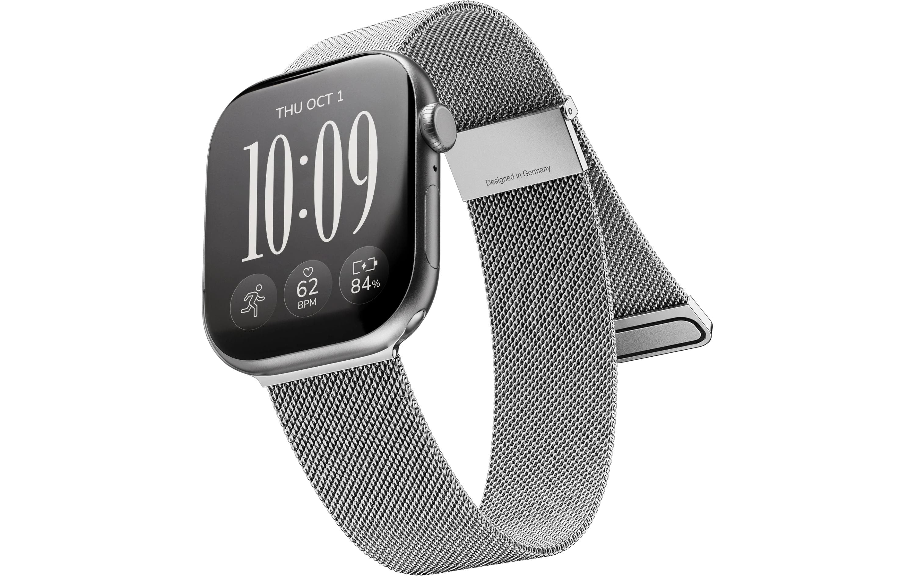 Vonmählen Armband Milanese Loop 3 44/45/46/49 mm Silber