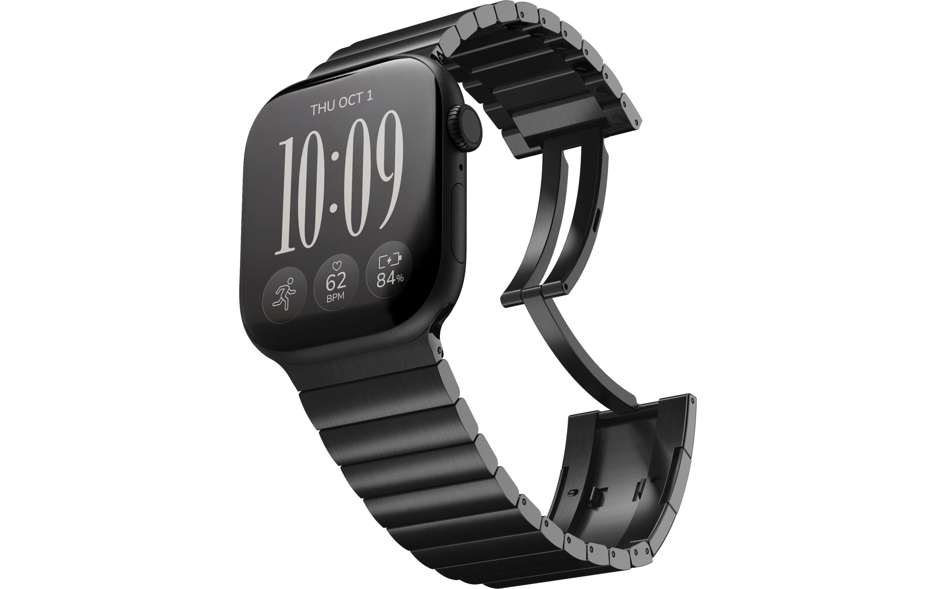 Vonmählen Armband Link Bracelet Pro 2 40/41/42 mm Schwarz