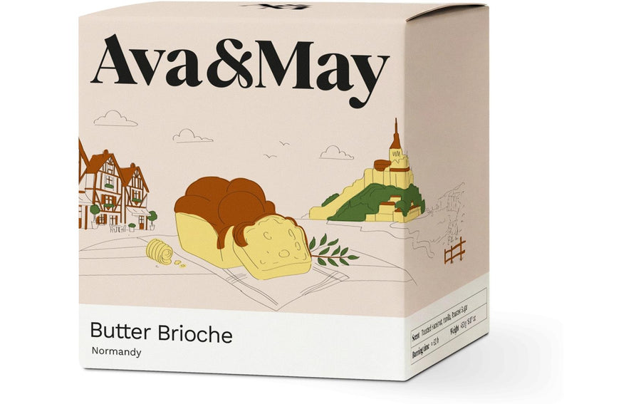 AVA & MAY Duftkerze Butter Brioche 450g - Foto 2
