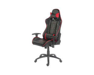 Chaise de jeu LC-Power LC-GC-1 noir/rouge
