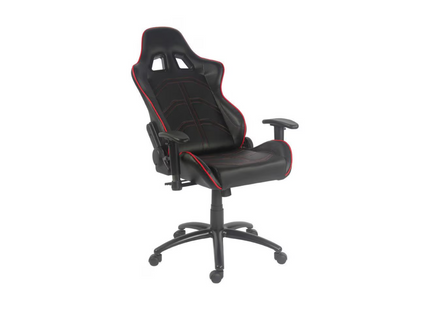 Chaise de jeu LC-Power LC-GC-1 noir/rouge