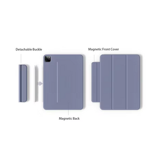 Trifold Magnetic Case für Apple iPad Pro 11", Violett