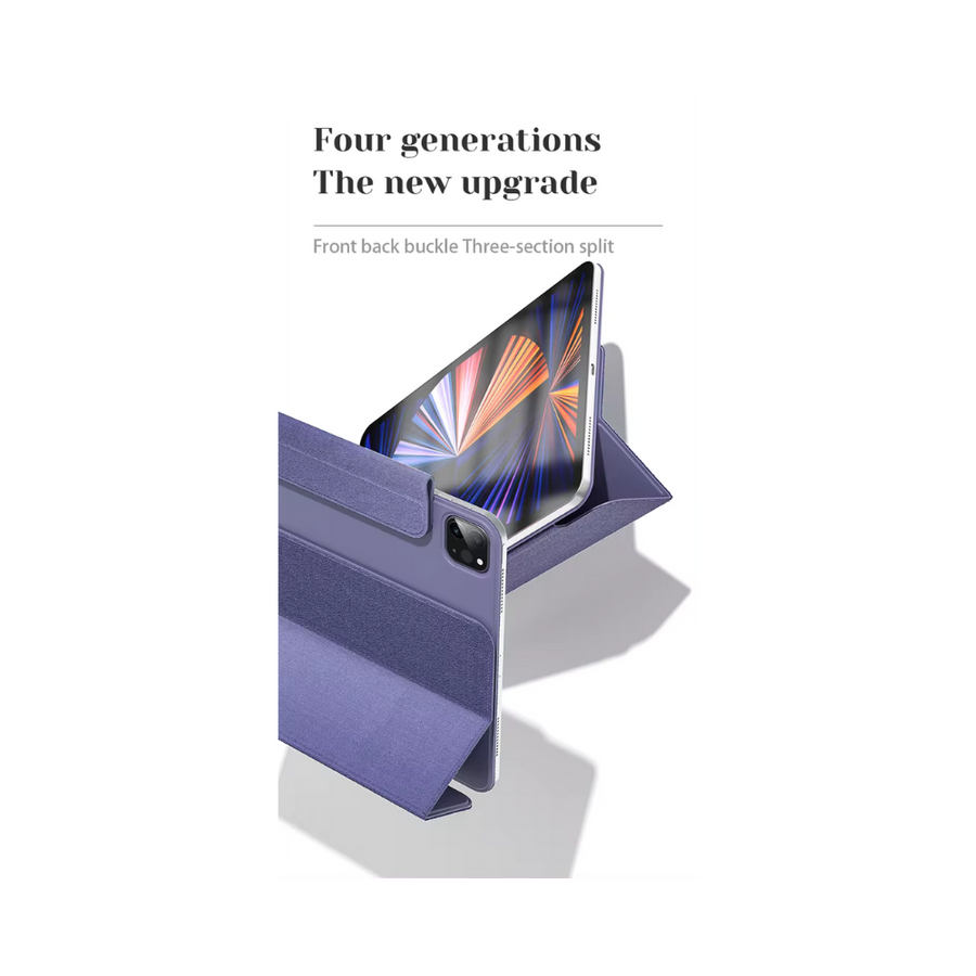 Trifold Magnetic Case für Apple iPad Pro 11", Schwarz