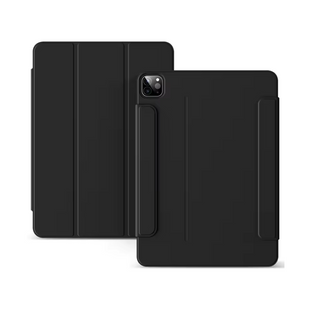 Étui magnétique à trois volets pour Apple iPad Pro 11", noir