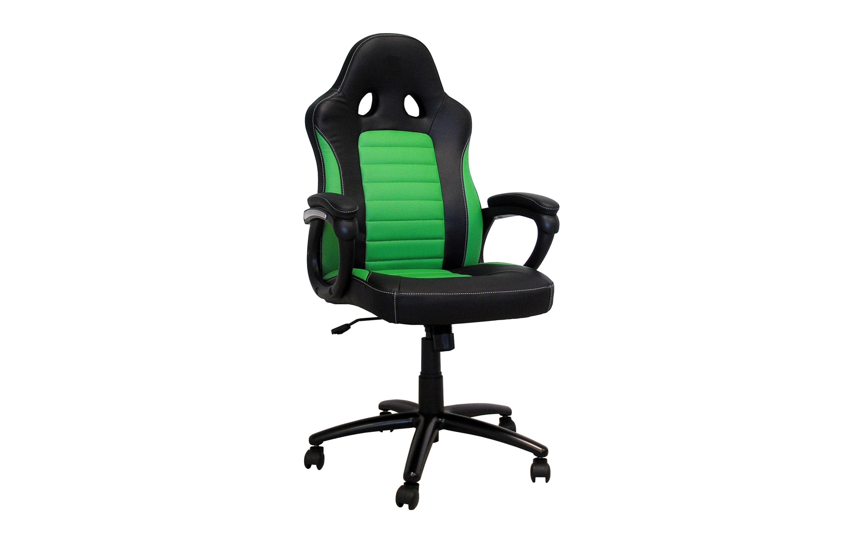 Racing Chairs Sedia da gaming CL-RC-BG Verde/Nero