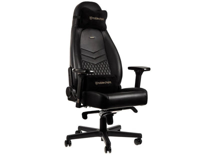 noblechairs chaise de jeu ICON cuir véritable noir