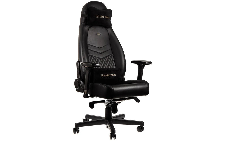 noblechairs Sedia da gaming ICON vera pelle Nero