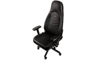 noblechairs chaise de jeu ICON cuir véritable noir