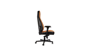chaise de jeu noblechairs ICON en cuir véritable cognac