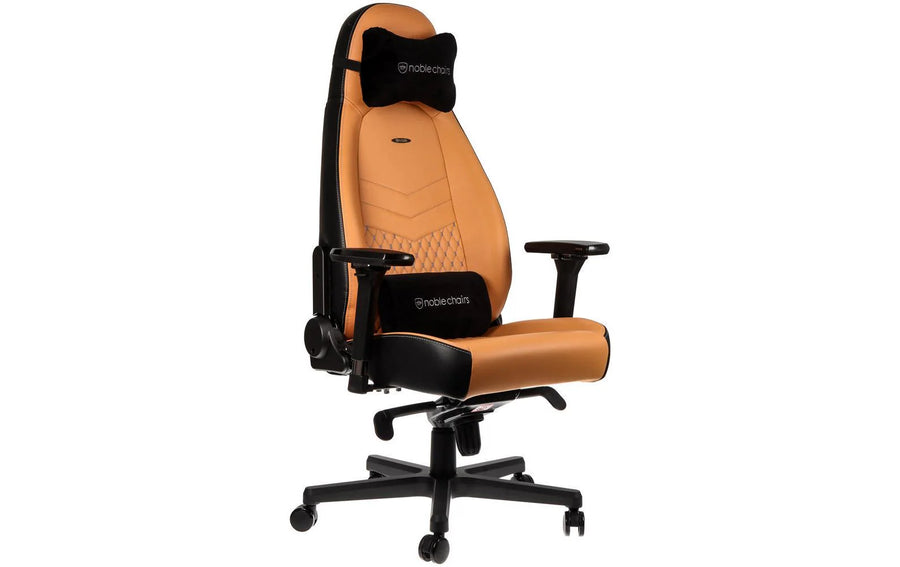 noblechairs Sedia da gaming ICON vera pelle Cognac