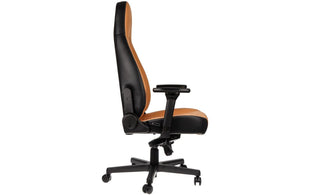 chaise de jeu noblechairs ICON en cuir véritable cognac