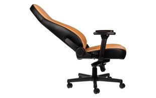 chaise de jeu noblechairs ICON en cuir véritable cognac
