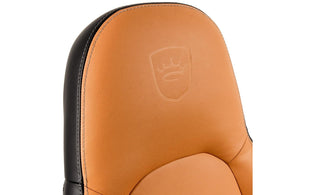 chaise de jeu noblechairs ICON en cuir véritable cognac