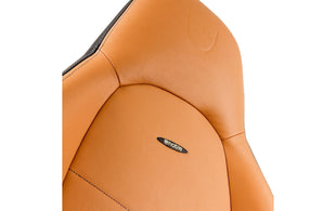 chaise de jeu noblechairs ICON en cuir véritable cognac
