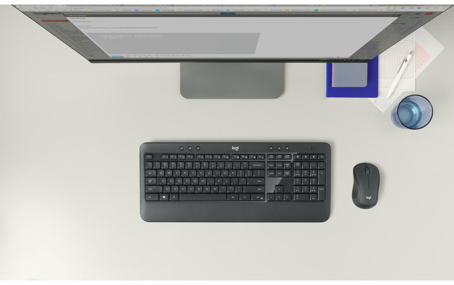 Logitech Tastatur-Maus-Set MK540 Advanced CH-Layout, für Windows